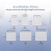 Utopia Bedding Comforter Duvet Insert, Quilted Comforter with Corner Tabs, Box Stitched Down Alternative Comforter King (White)